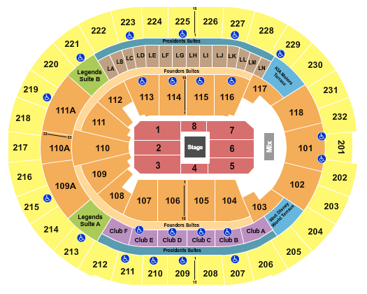 Kia Center Matt Rife Seating Chart